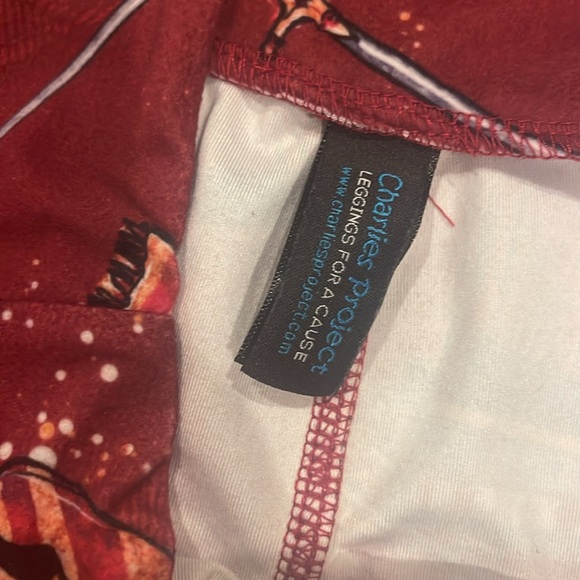 Charlie’s Project Girls Gryffindor Leggings Sz Tween, Juniors 10-Adult 4. - Picture 4 of 4